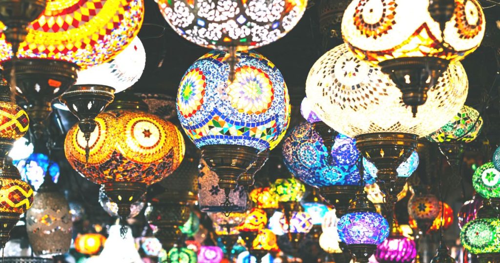 土耳其馬賽克燈