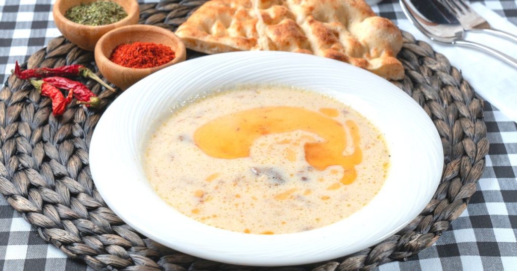 土耳其優格薄荷米湯