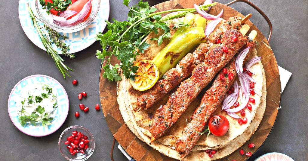 土耳其美食街頭小吃烤肉