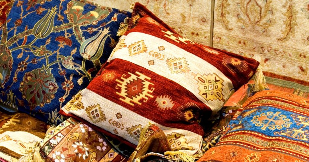 土耳其抱枕套、桌巾