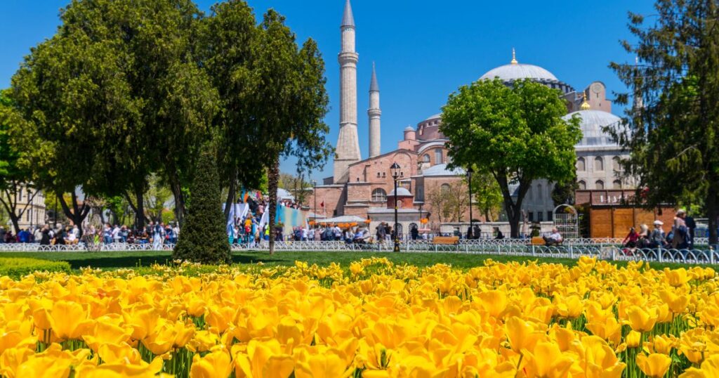 土耳其鬱金香節只有春天來才看得到！這食得伊斯坦堡，堪稱是全年最美的時刻。