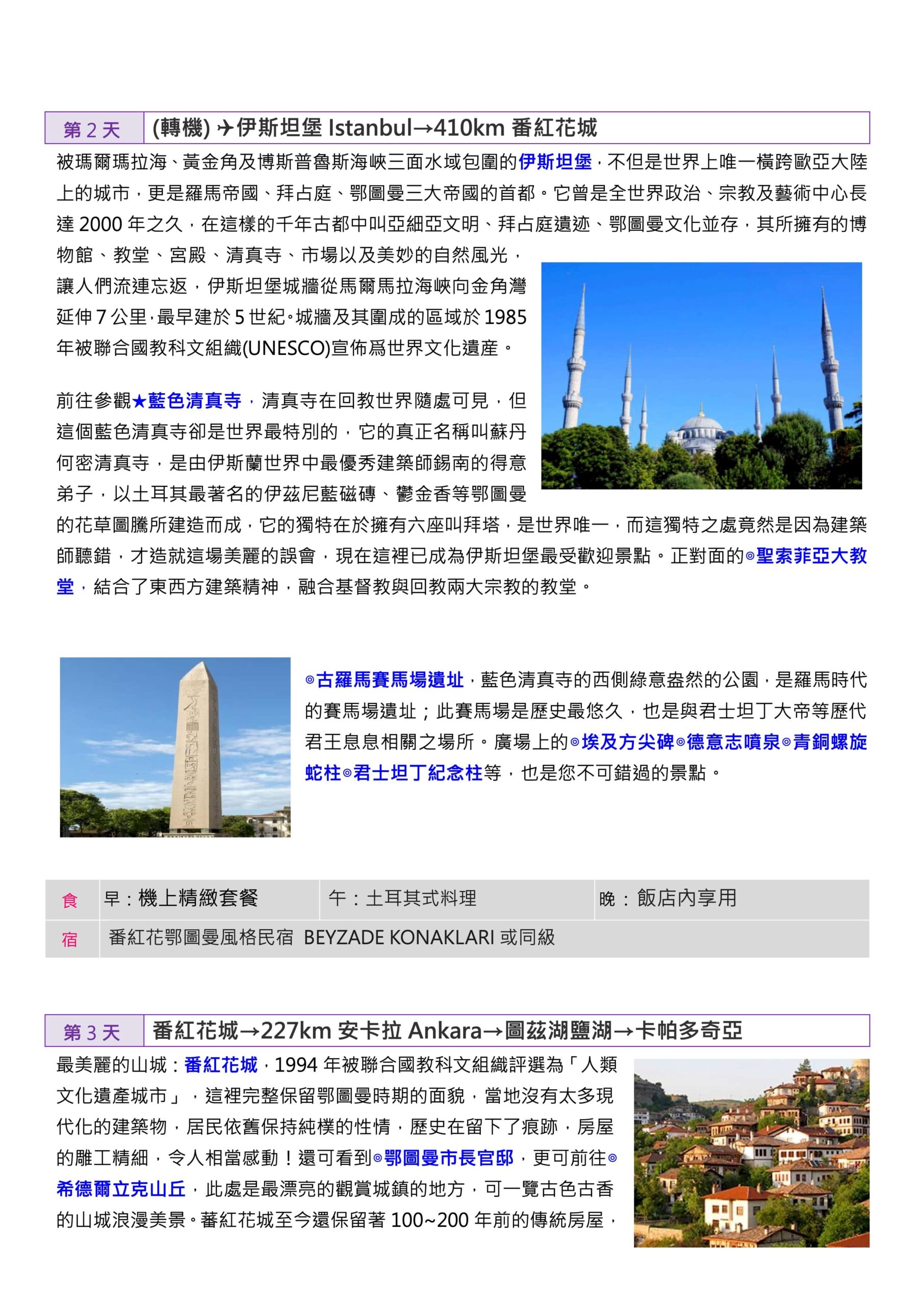 (4 6月)【精彩】土耳其番紅花之旅10日 (東方航空)5